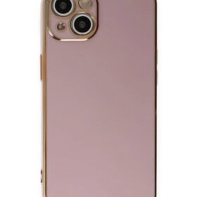 iPhone 15 Kılıf Volet Silikon - Mor-(5796)