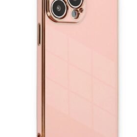 iPhone 15 Pro Kılıf Volet Silikon - Pembe-(5796)