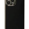 iPhone 15 Pro Max Kılıf Volet Silikon - Siyah-(5796)