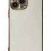 iPhone 15 Pro Max Kılıf Volet Silikon - Beyaz-(5796)