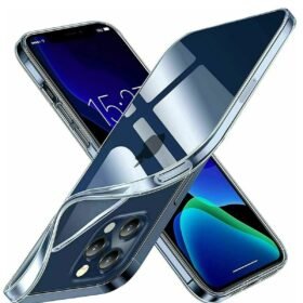 iPhone 15 Pro Kılıf Lüx Şeffaf Silikon-(5796)