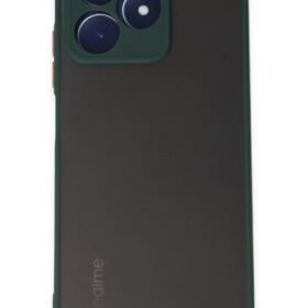 Realme C53 Kılıf Montreal Silikon Kapak - Yeşil-(5796)