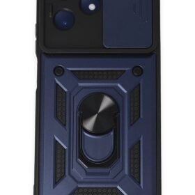 Realme C53 Kılıf Pars Lens Yüzüklü Silikon - Lacivert-(5796)