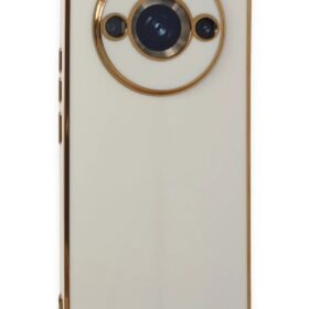 Realme 11 Pro Kılıf Volet Silikon - Beyaz-(5796)
