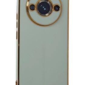 Realme 11 Pro Kılıf Volet Silikon - Açık Yeşil-(5796)