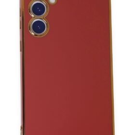 Samsung Galaxy S23 FE Kılıf Volet Silikon - Kırmızı-(5796)