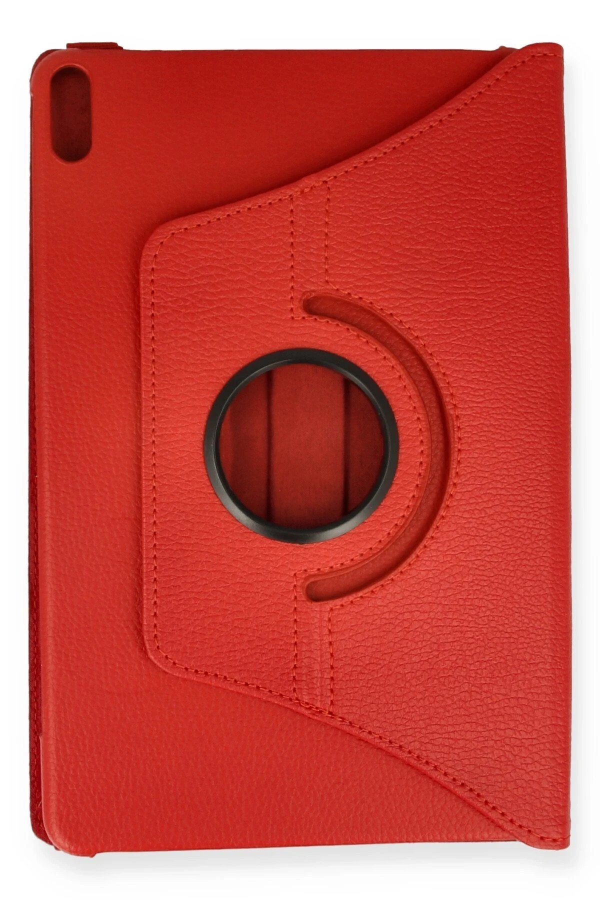 Huawei Honor Pad 8 12 Kılıf 360 Tablet Deri Kılıf - Kırmızı-(5796)