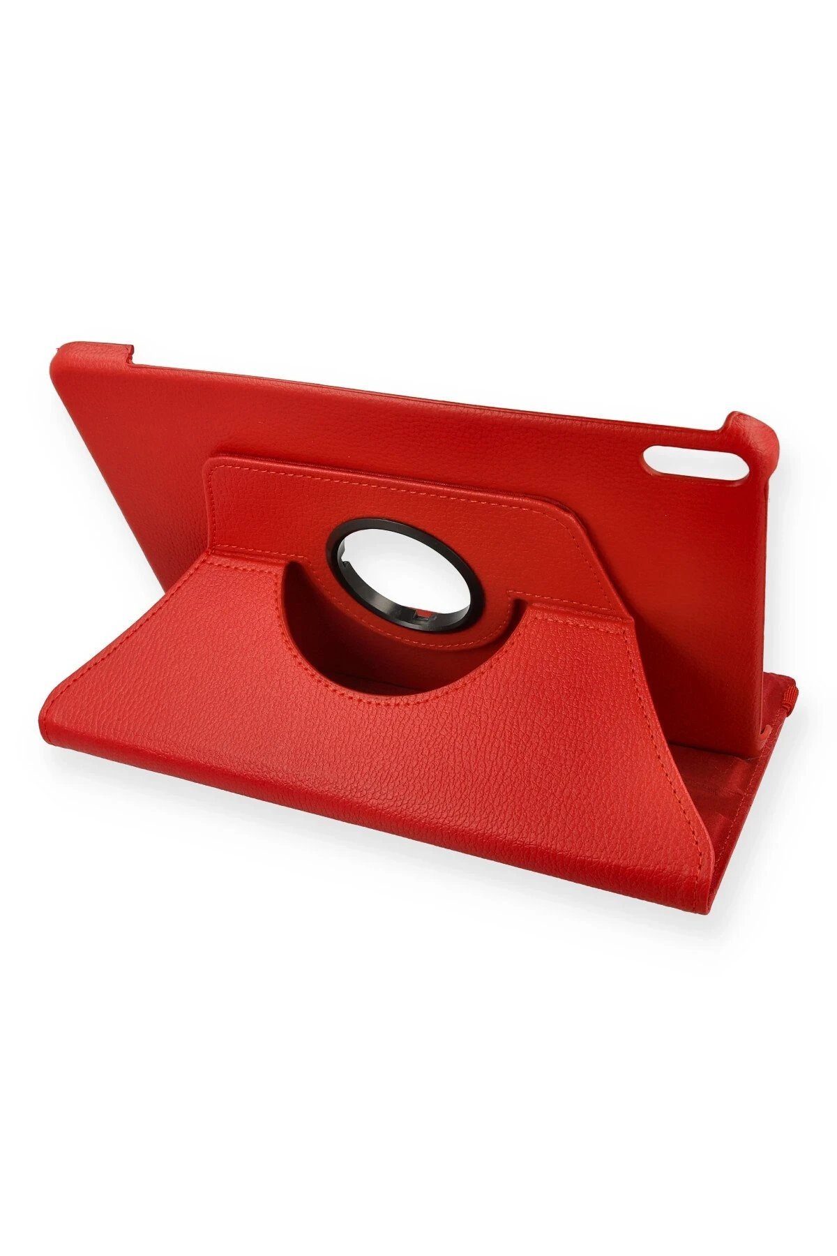 Huawei Honor Pad 8 12 Kılıf 360 Tablet Deri Kılıf - Kırmızı-(5796) - Görsel 2