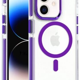 iPhone 11 Bella Magsafe Kapak - Derin Mor-(5796)