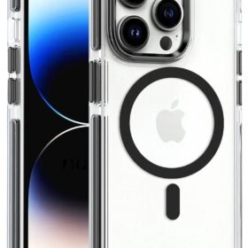 iPhone 15 Pro Bella Magsafe Kapak - Siyah-(5796)