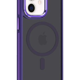 iPhone 11 Winner Magsafe Kapak - Derin Mor-(5796)