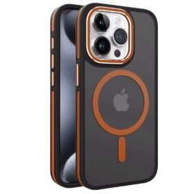 iPhone 13 Pro Max Winner Magsafe Kapak - Turuncu-(5796)