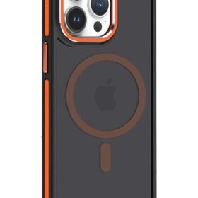 iPhone 14 Pro Winner Magsafe Kapak - Turuncu-(5796)