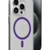 iPhone 14 Pro Kılıf Bubble Magsafe Kapak - Mor-(5796)
