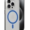 iPhone 15 Pro Kılıf Bubble Magsafe Kapak - Mavi-(5796)