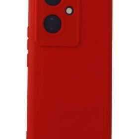 Vivo V29 Lite Kılıf Nano içi Kadife Silikon - Kırmızı-(5796)