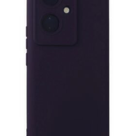 Vivo V29 Lite Kılıf Nano içi Kadife Silikon - Mor-(5796)