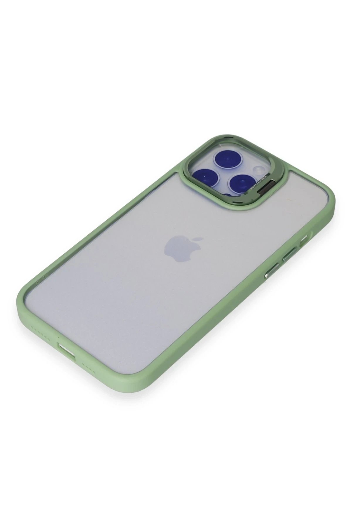 iPhone 14 Pro Kılıf Roblox Lens Standlı Kapak - Yeşil-(5796) - Görsel 5