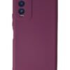 Tecno Camon 18 Kılıf First Silikon - Mor-(5796)