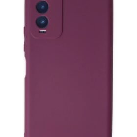 Tecno Camon 18 Kılıf First Silikon - Mor-(5796)