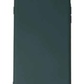 iPhone 7 Plus Kılıf First Silikon - Koyu Yeşil-(5796)