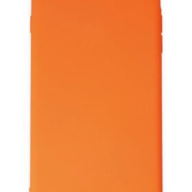 iPhone 7 Plus Kılıf First Silikon - Turuncu-(5796)