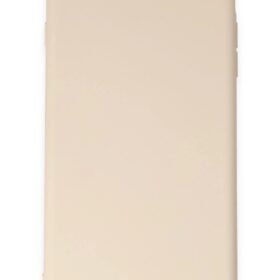 iPhone 7 Plus Kılıf First Silikon - Krem-(5796)