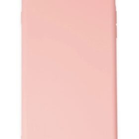 iPhone 7 Plus Kılıf First Silikon - Pudra-(5796)