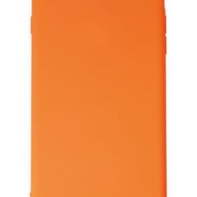 iPhone 7 Plus Kılıf First Silikon - Parlak Turuncu-(5796)