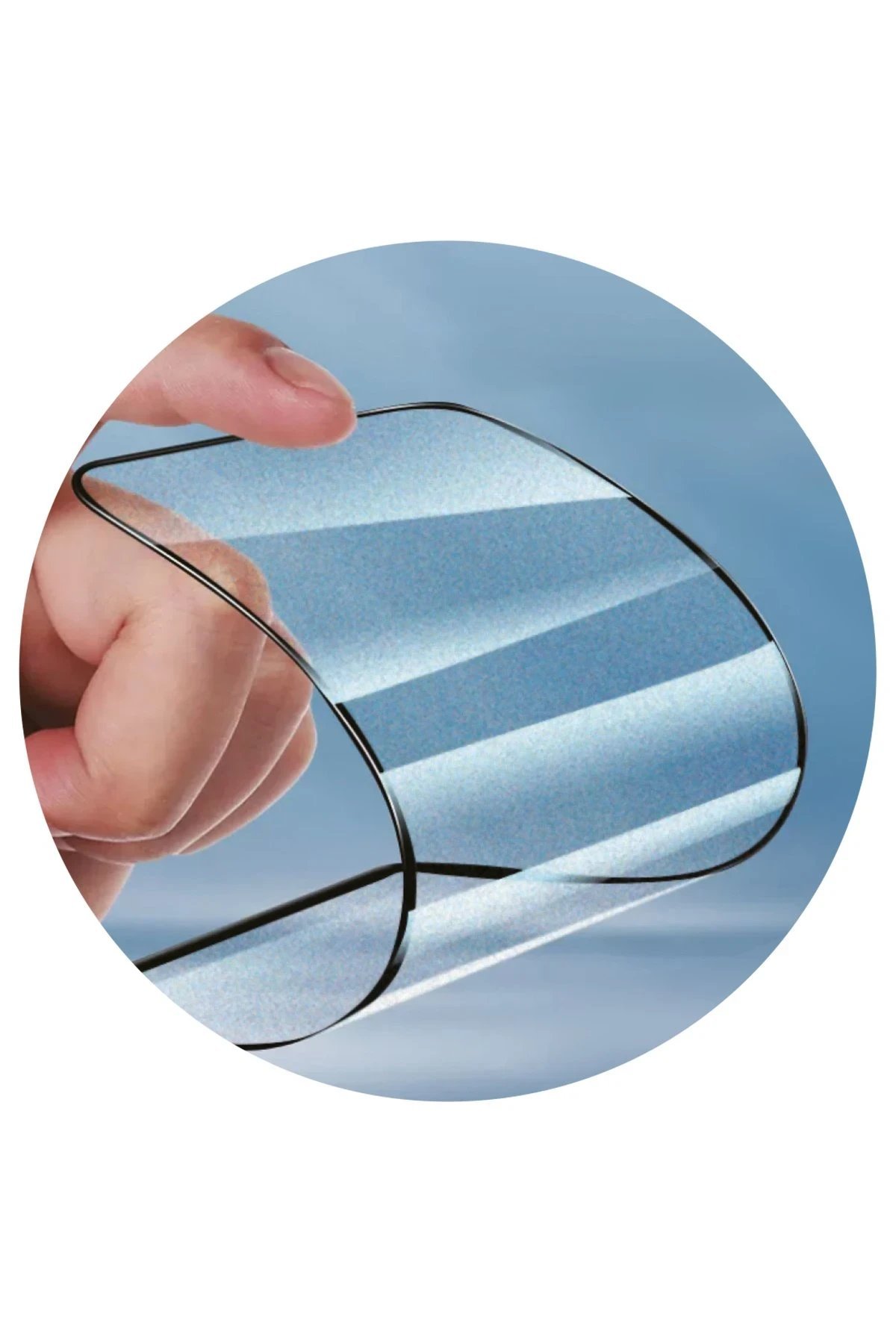 Samsung Galaxy S23 FE 3D Antistatik Seramik Nano Ekran Koruyucu-(5796) - Görsel 2