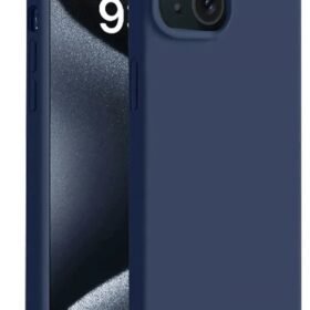 iPhone 15 Kılıf First Silikon - Lacivert-(5796)