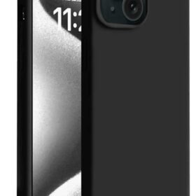 iPhone 15 Plus Kılıf First Silikon - Siyah-(5796)