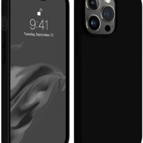 iPhone 15 Pro Kılıf First Silikon - Siyah-(5796)
