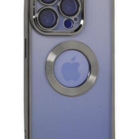 iPhone 15 Pro Kılıf Slot Silikon - Titan Gri-(5796)