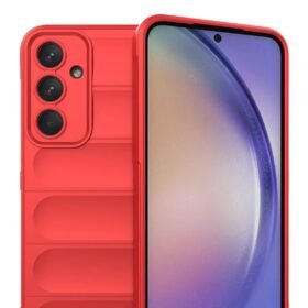 Samsung Galaxy M14 5G Kılıf Optimum Silikon - Kırmızı-(5796)