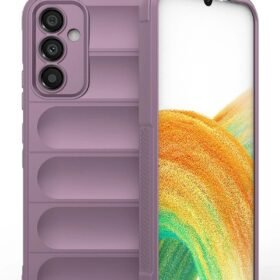 Samsung Galaxy M14 5G Kılıf Optimum Silikon - Mor-(5796)