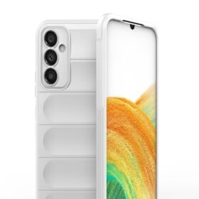 Samsung Galaxy M34 5G Kılıf Optimum Silikon - Krem-(5796)