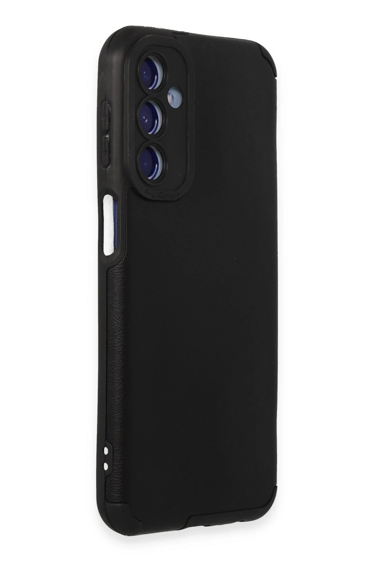 Samsung Galaxy M34 5G Kılıf Loop Deri Silikon - Siyah-(5796) - Görsel 2