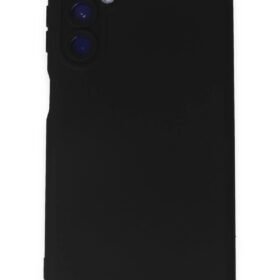 Samsung Galaxy M14 5G Kılıf Nano içi Kadife Silikon - Siyah-(5796)