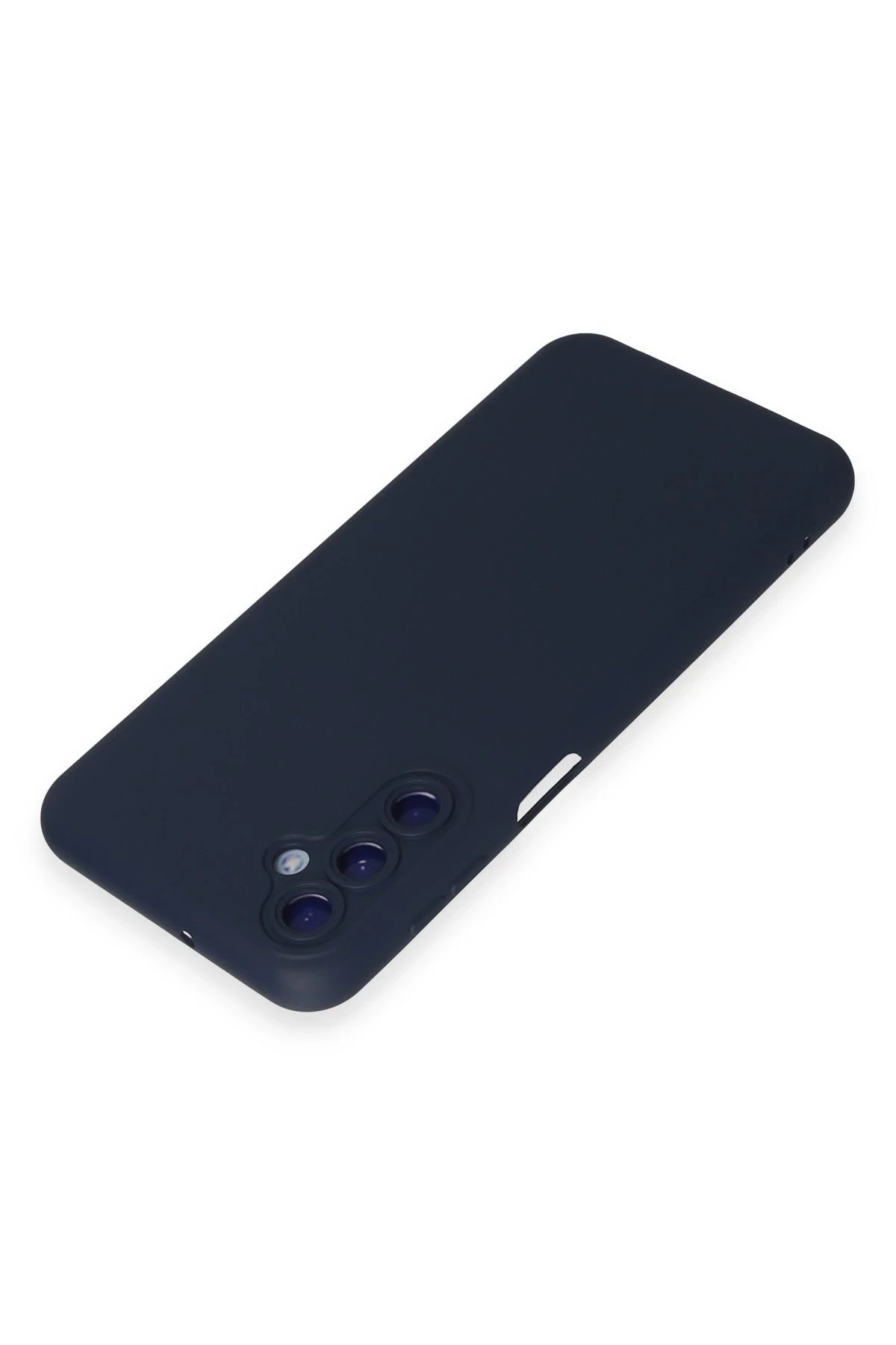 Samsung Galaxy M14 5G Kılıf Nano içi Kadife Silikon - Lacivert-(5796) - Görsel 3