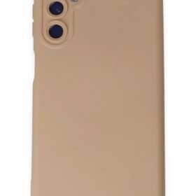 Samsung Galaxy M14 5G Kılıf Nano içi Kadife Silikon - Pudra-(5796)