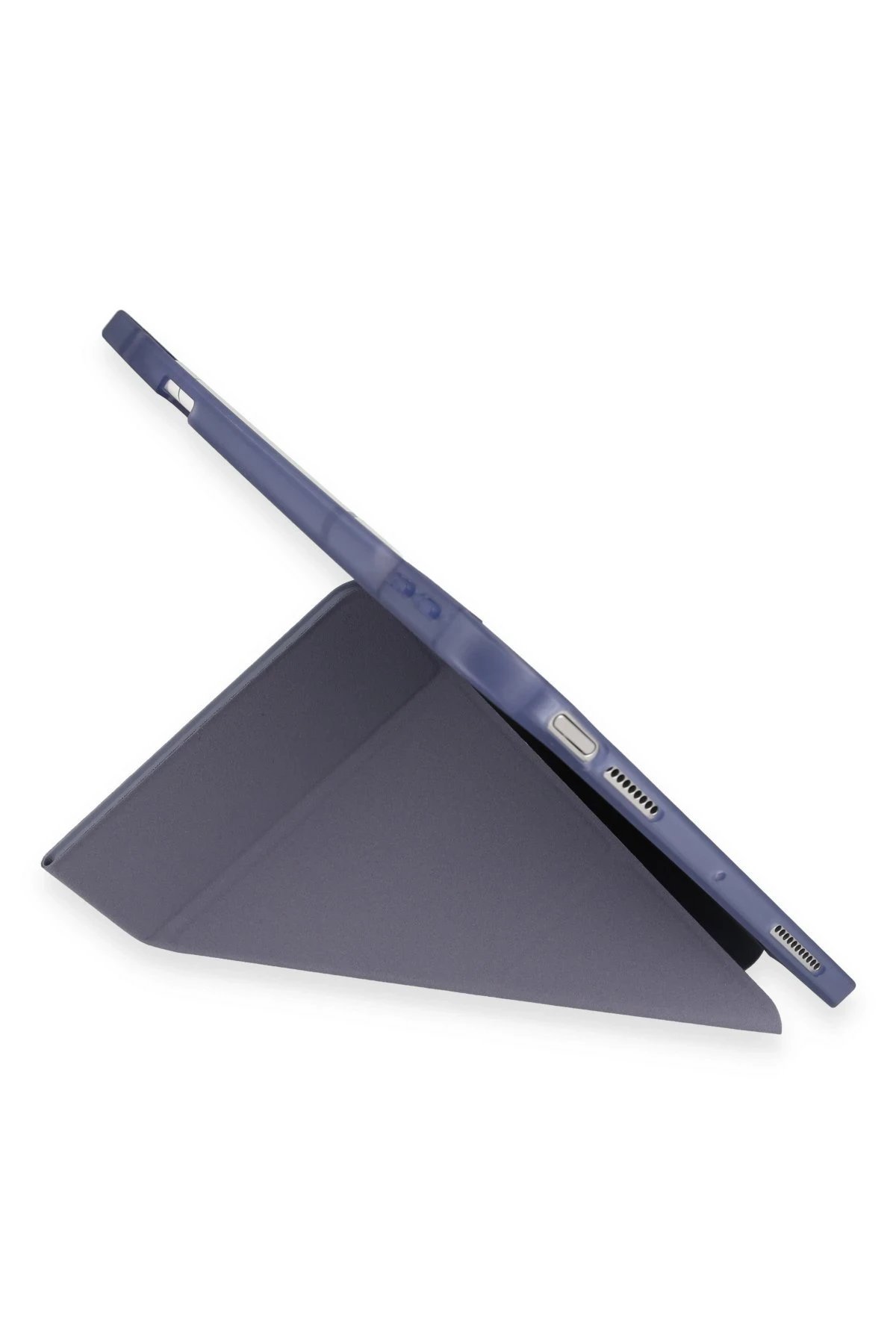 Xiaomi Pad 6 Kılıf Kalemlikli Mars Tablet Kılıfı - Lila-(5796) - Görsel 4