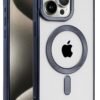 iPhone 15 Pro Kılıf Kronos Magsafe Kapak - Lacivert-(5796)