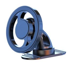 Q38 Ayarlanabilir Yapışkanlı Manyetik Magsafe Araç Tutucu - Siyah-(5796)