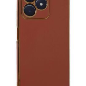 Realme C53 Kılıf Volet Silikon - Kırmızı-(5796)