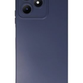 Realme C53 Kılıf Nano içi Kadife Silikon - Lacivert-(5796)