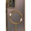 Samsung Galaxy Note 20 Ultra Kılıf Kross Magneticsafe Kapak - Gold-(5796)