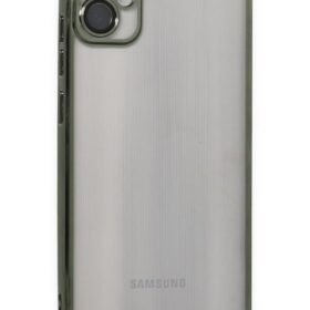 Samsung Galaxy A05 Kılıf Lensli Silikon - Yeşil-(5796)