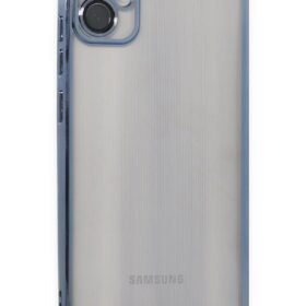 Samsung Galaxy A05 Kılıf Lensli Silikon - Lacivert-(5796)