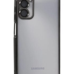 Samsung Galaxy A05S Kılıf Lensli Silikon - Siyah-(5796)
